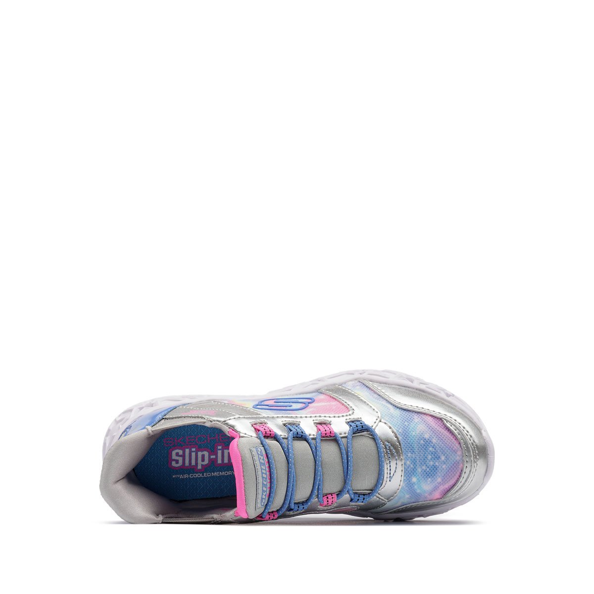 Skechers S Lights-Galaxy Lights-Tie Dye Takeoff  Детски маратонки 303707L-SMLT