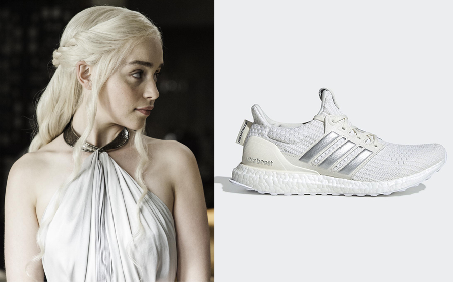 adidas Ultra Boost “House Targaryen White”