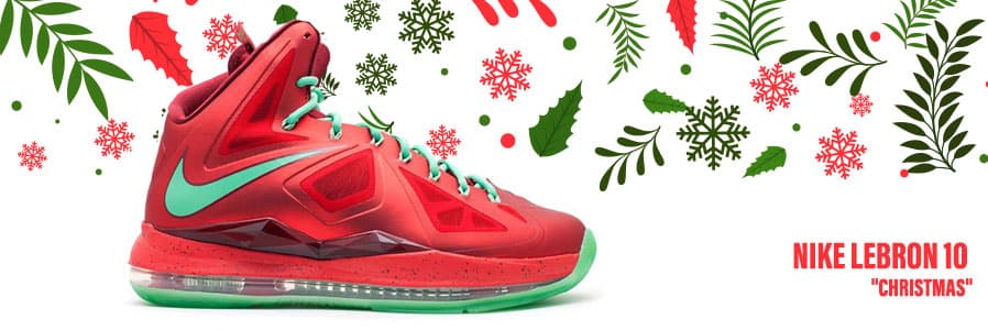 Коледни маратонки Nike LeBron 10 "Christmas"