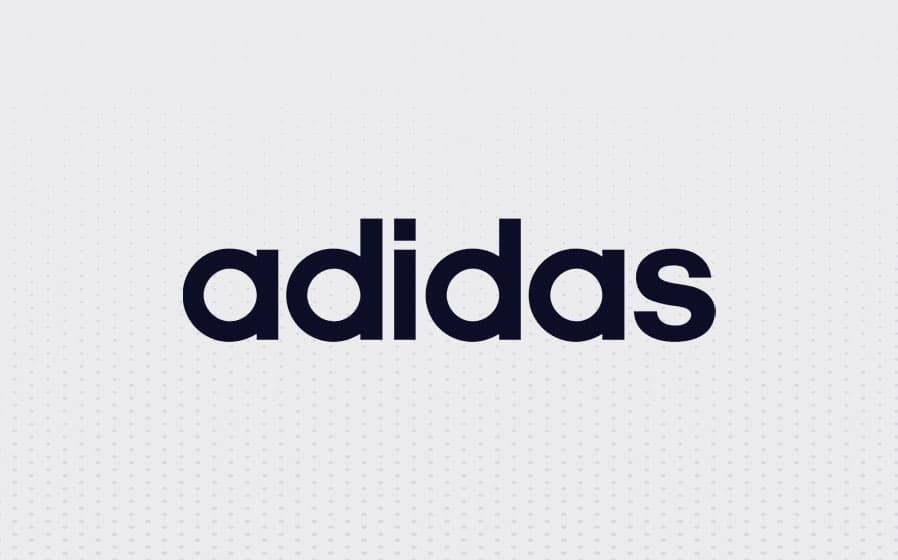 Опростен вариант на съвременното лого на adidas