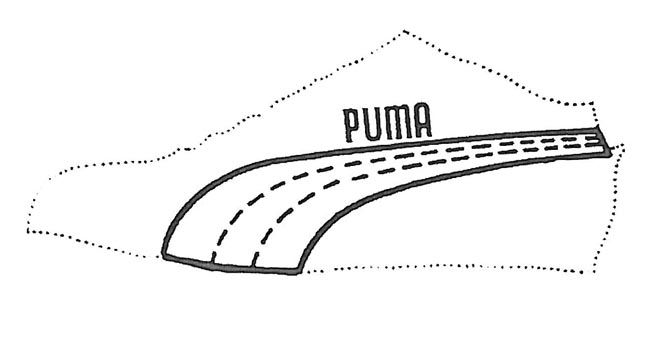 Отличителните ленти на Puma