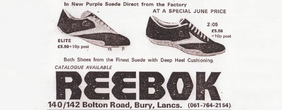 Първите спортни обувки с марка Reebok
