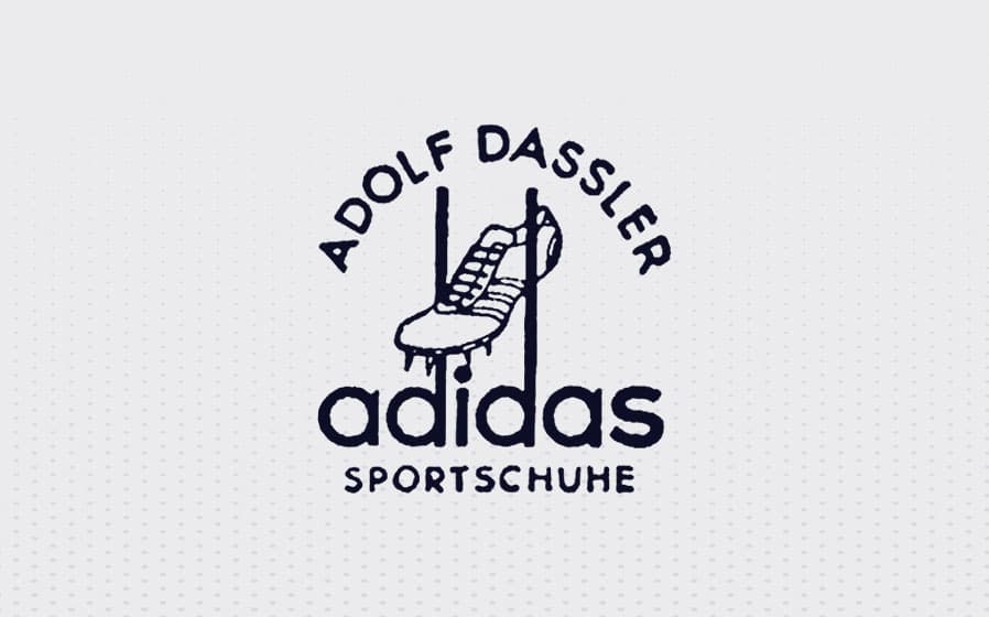 Първото лого на adidas