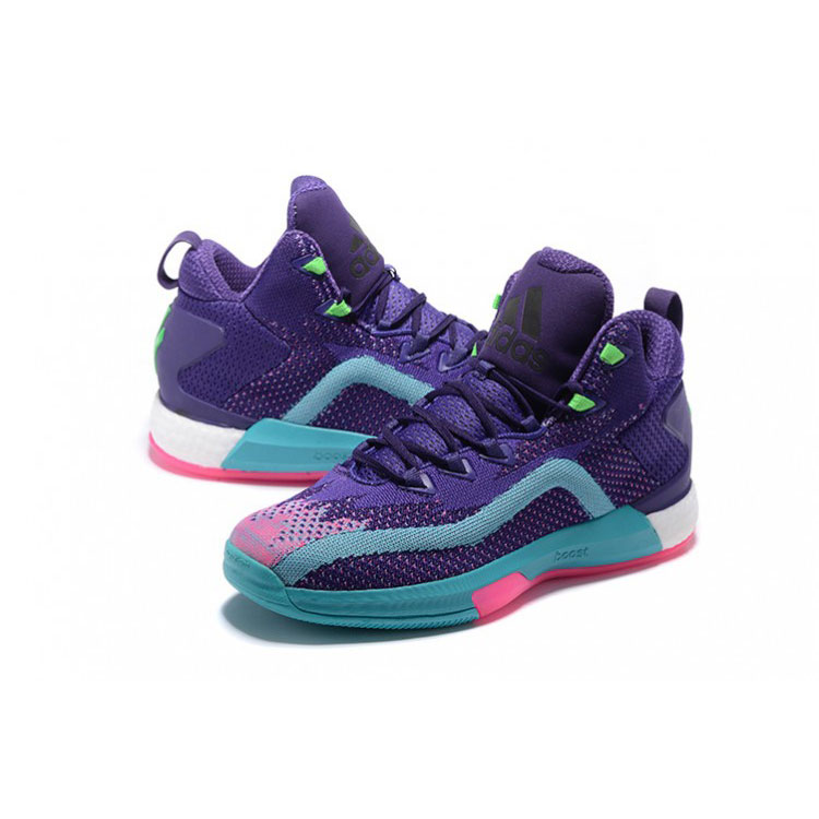 adidas J Wall 2 Boost PrimeKnit purple Мъжки маратонки D70028