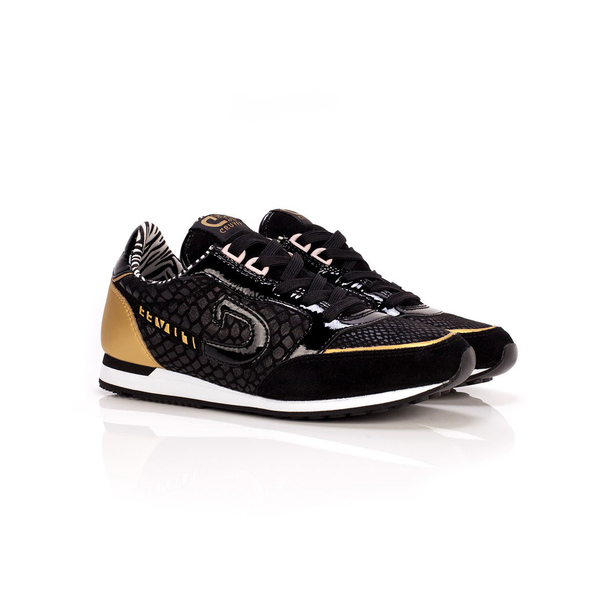 Cruyff Vondelpark Victoria black/gold Дамски спортни обувки CC4931163393