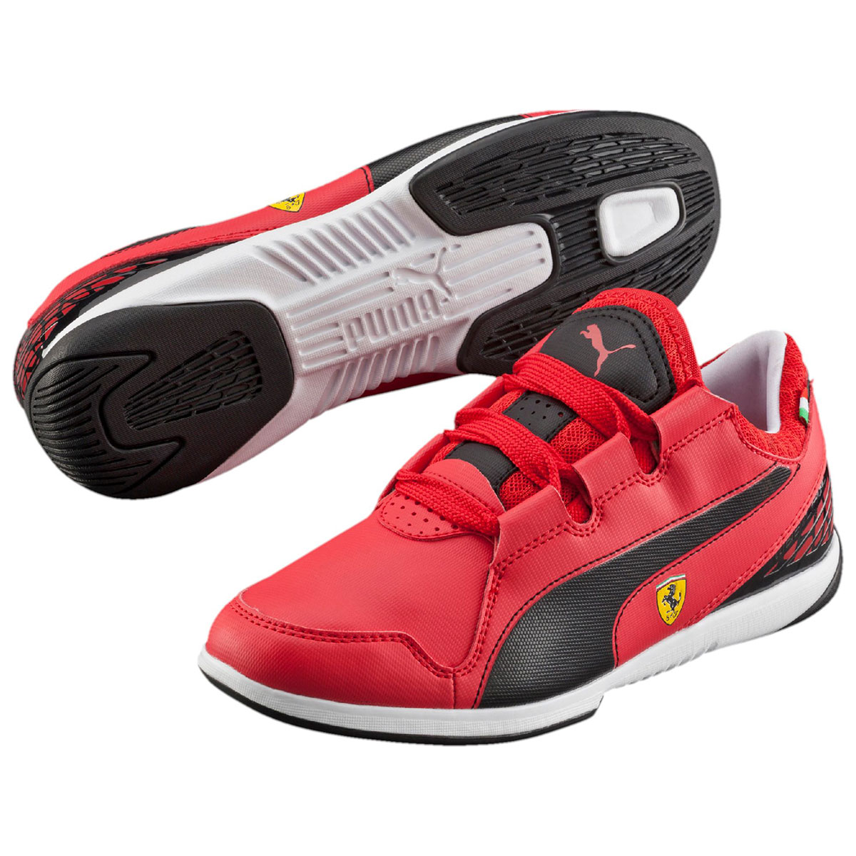 Puma Ferrari Valorosso Jr red Детски спортни обувки 304956-11