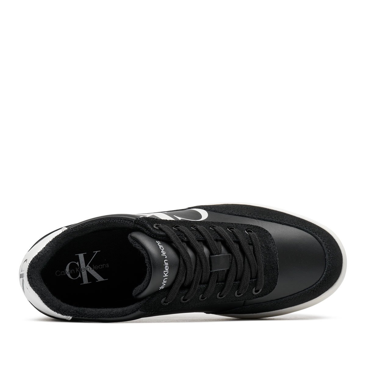 Calvin Klein Classic Cupsole Laceup Mix Leather Мъжки кецове YM0YM00713BEH