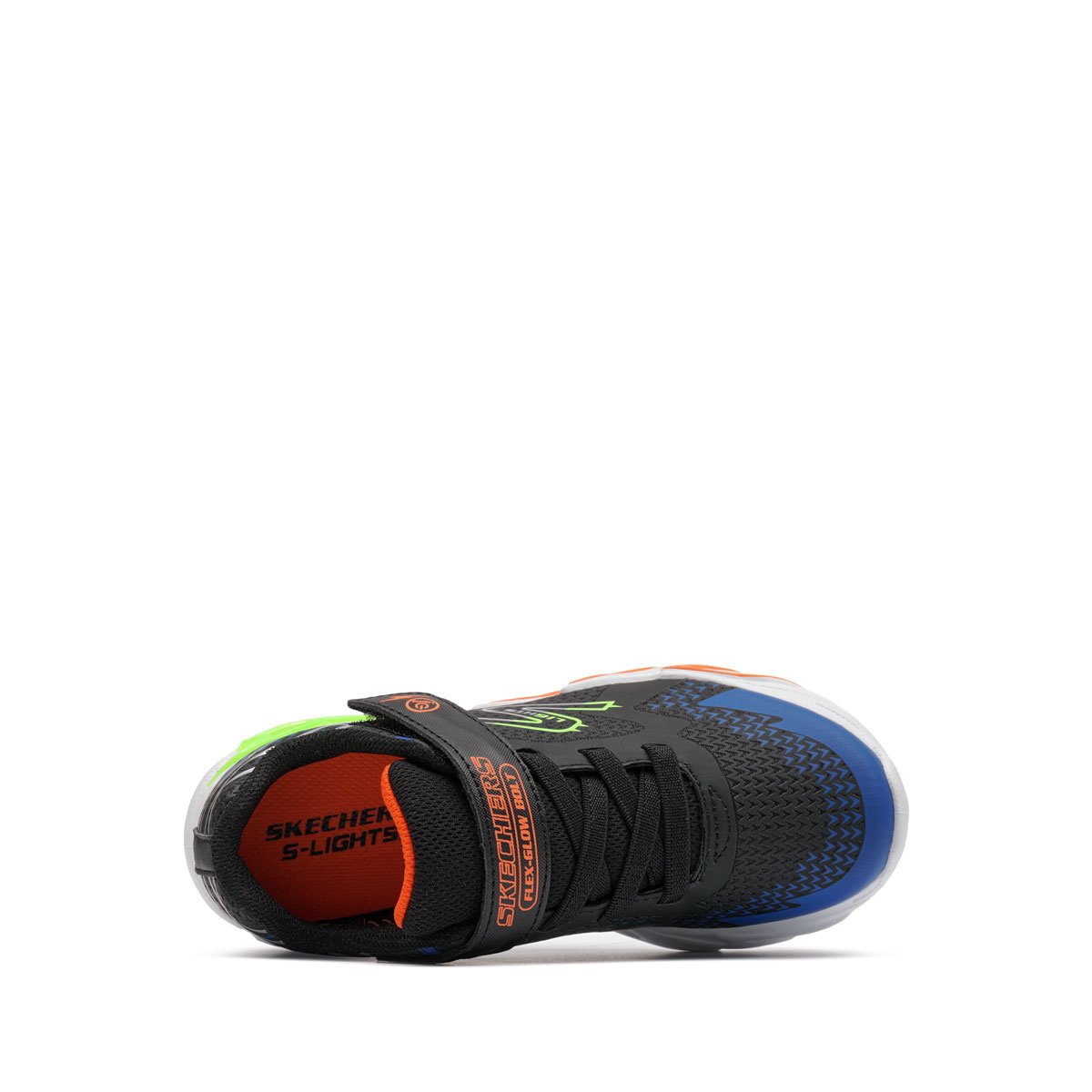 Skechers S Lights-Flex-Glow Bolt Детски маратонки 400138L-BKBL
