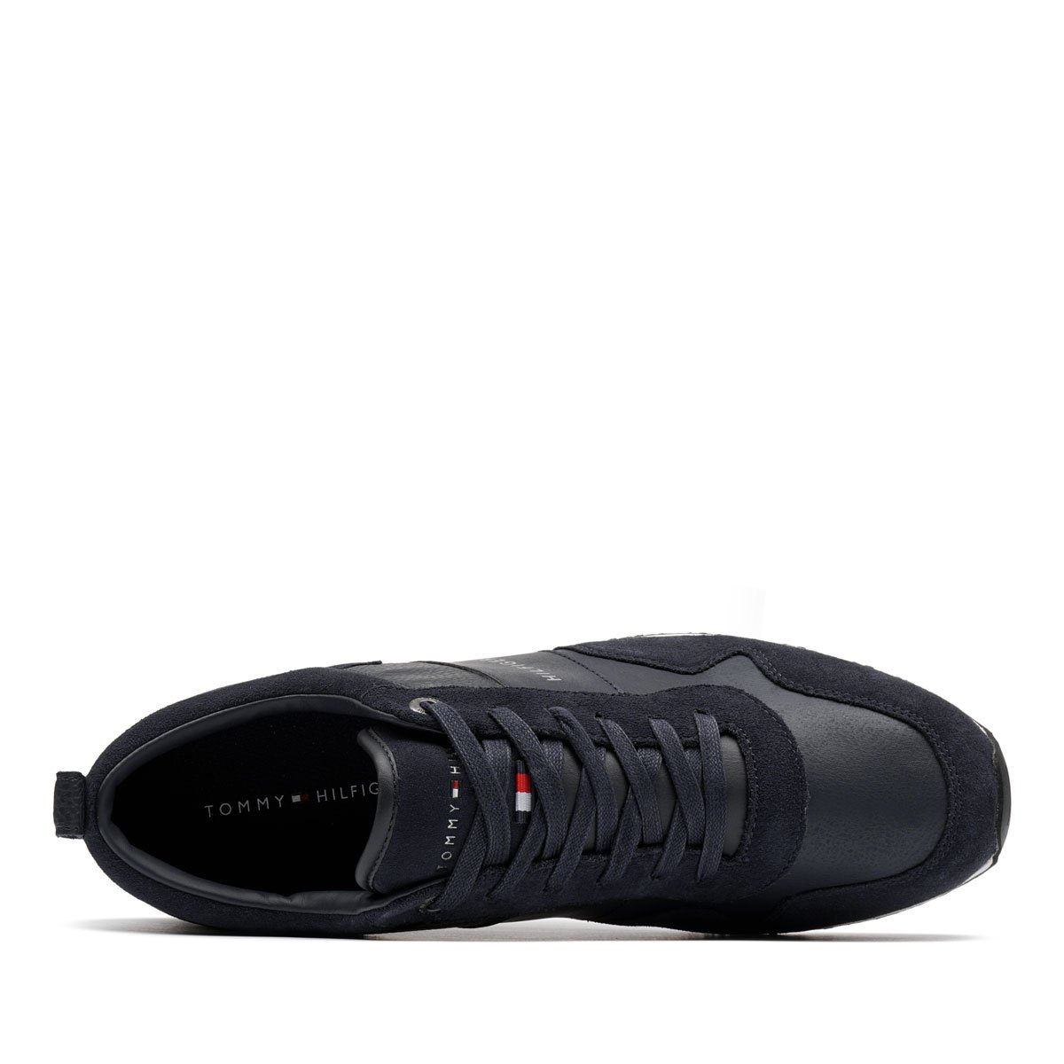 Tommy Hilfiger Iconic Leather Suede Mix Runner Мъжки спортни обувки FM0FM00924-403