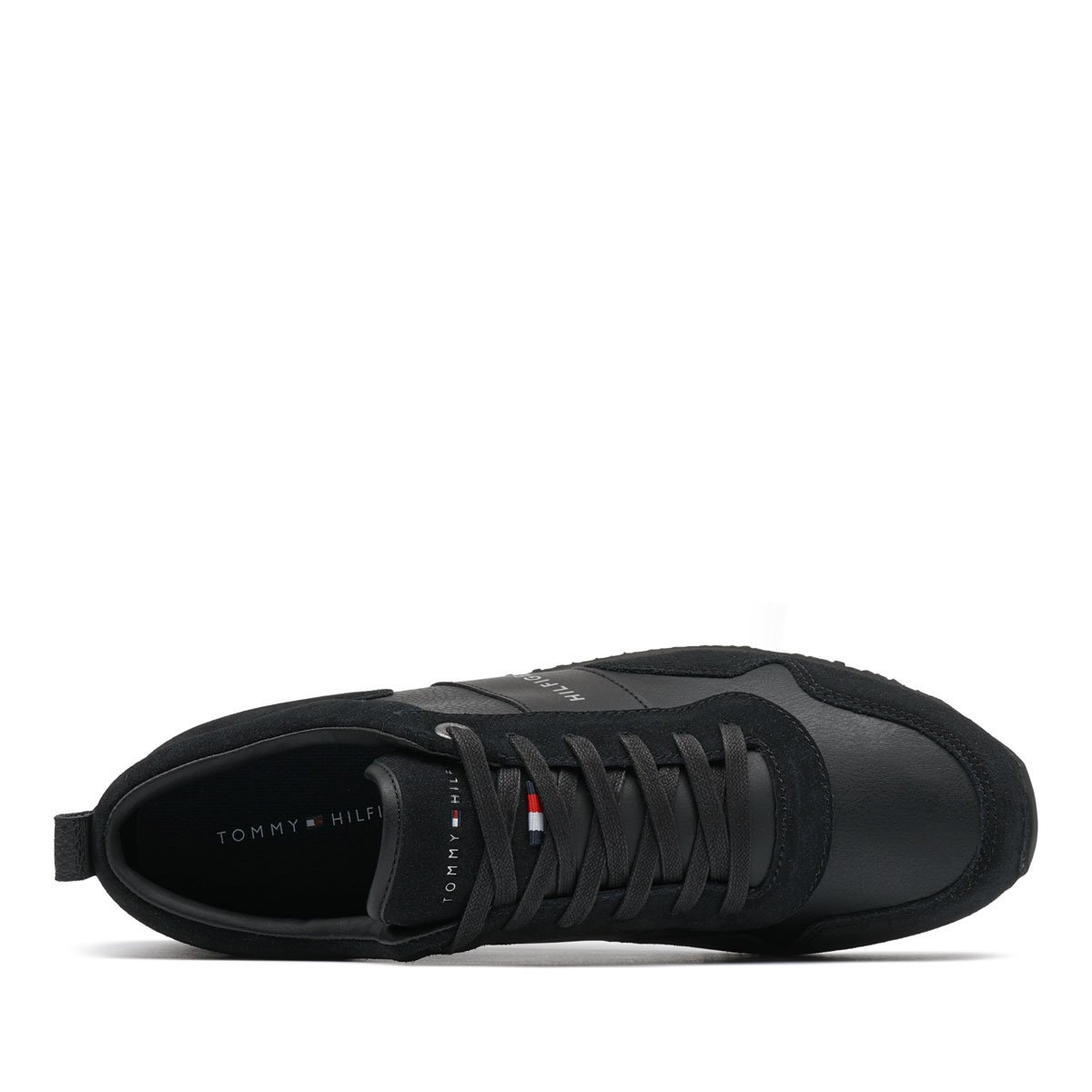 Tommy Hilfiger Iconic Leather Suede Mix Runner Мъжки спортни обувки FM0FM00924-990