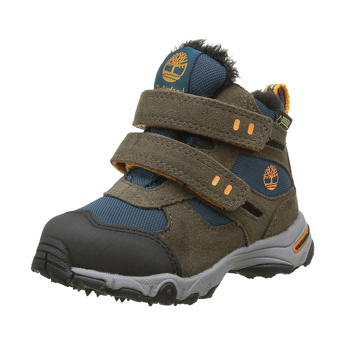 Timberland Ossipee 2 Strap Gore-Tex brown Детски зимни обувки A1A4T